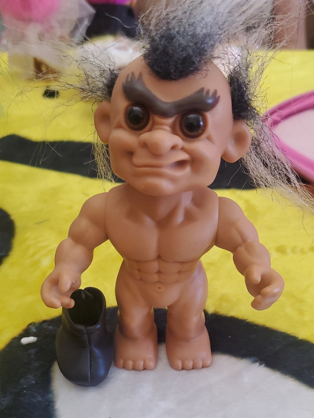 VINTAGE 1993 Russ "Zorga Doomslayer" Troll Doll No Outfit